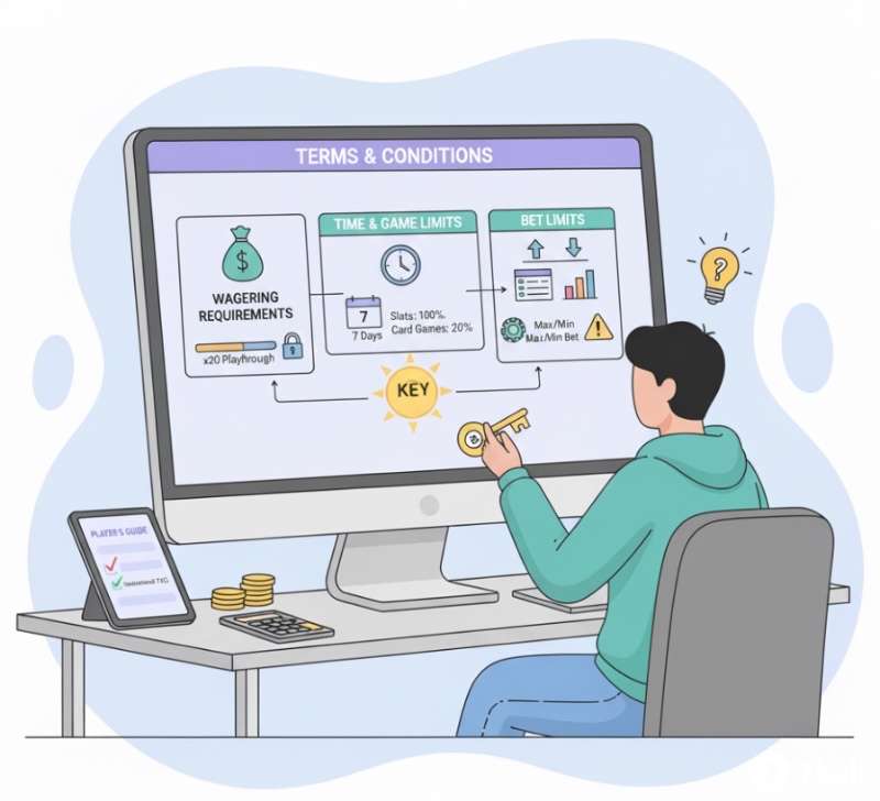 Người chơi đang chú ý nghiên cứu kỹ các quy định về “hoa hồng” trên máy tính, tập trung vào các yêu cầu đặt cược, thời hạn và giới hạn mức cược