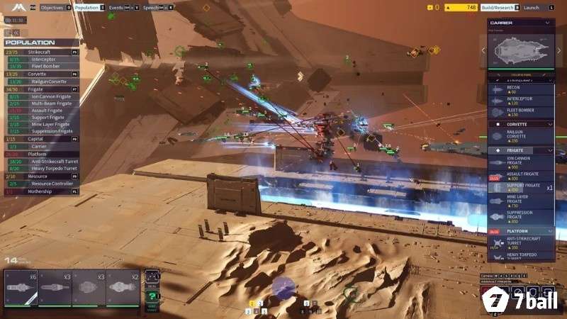 Địa hình Homeworld 3 biến không gian thành một mê cung chiến thuật, dày đặc điểm nghẽn và bẫy phục kích