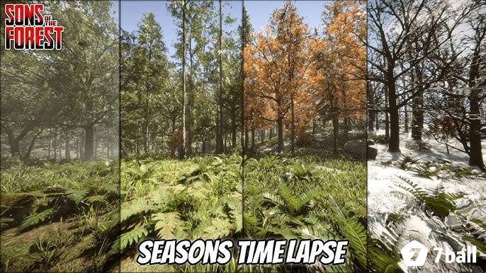 Mùa trong Sons of the Forest tạo chu kỳ sinh tồn, buộc người chơi lập kế hoạch dài hơi