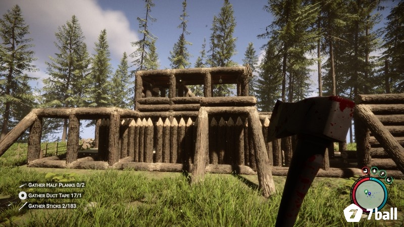 Xây dựng Sons of the Forest phục vụ sinh tồn, gắn trực tiếp với đe doạ từ kẻ thù