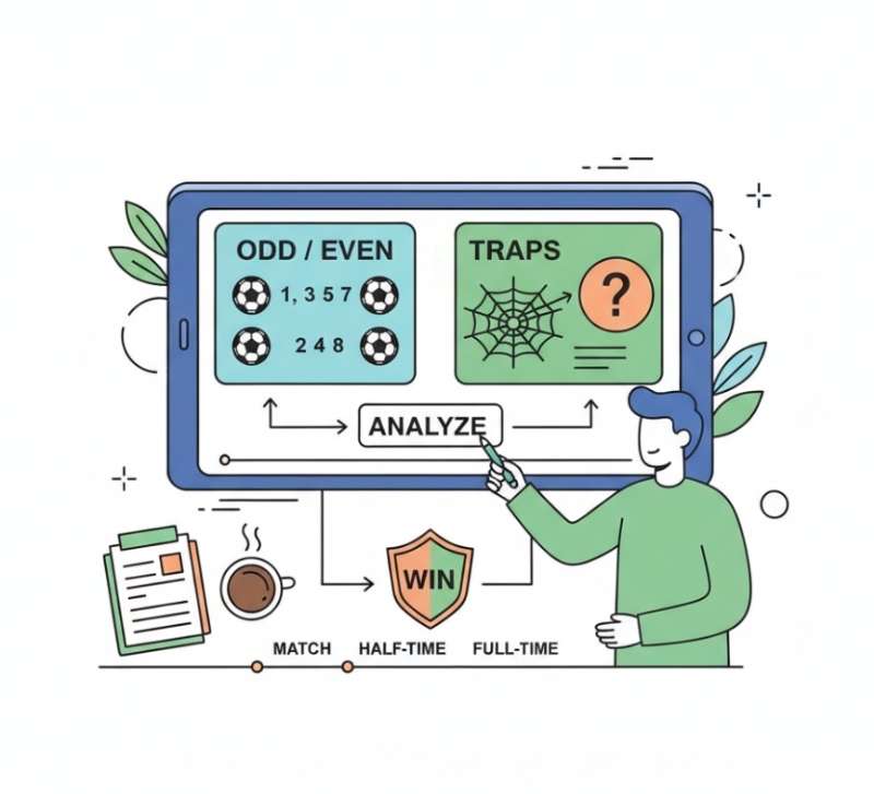 Người chơi cá cược bóng đá thường phân tích kỹ kèo chẵn lẻ nhằm hạn chế rủi ro và gia tăng cơ hội chiến thắng