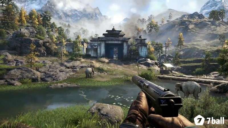 Tấn công tiền đồn trong Far Cry 4 với nhiều lối chơi