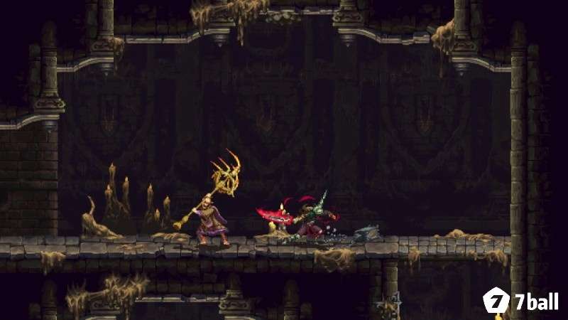 Bẫy gai và nền tảng chuyển động buộc bạn căn thời gian nhảy thật chuẩn trong hành lang hẹp