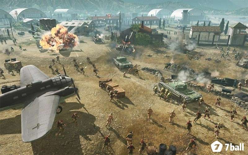 Game Company of Heroes 3 lấy bối cảnh thế chiến II với những trận chiến đầy kịch tính