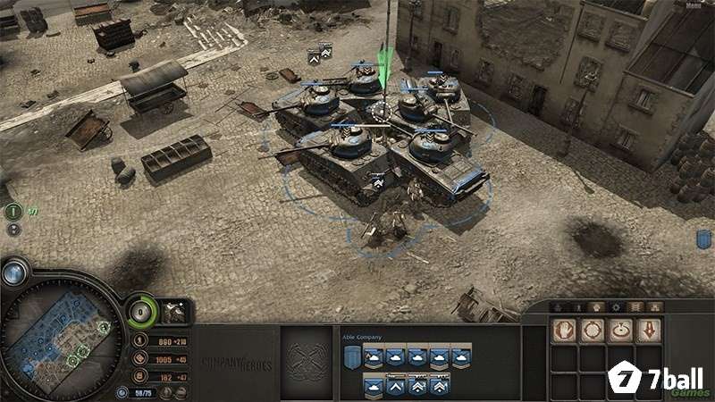 Game Company of Heroes 3 có lối chơi chiến thuật thời gian thực hấp dẫn