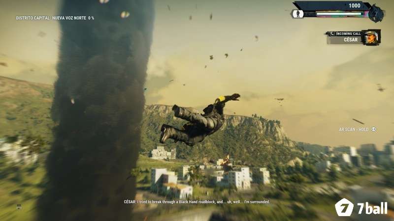 Cơ chế di chuyển và bay lượn linh hoạt trong Just Cause 4