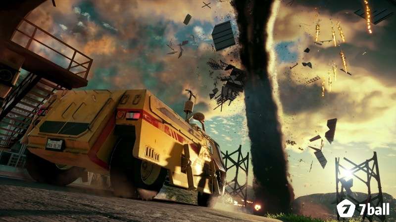 Cảnh phá huỷ và hành động tốc độ cao trong Just Cause 4