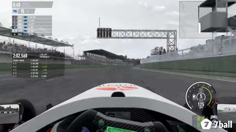 Luyện tập tự do trong Project CARS 2 với thời gian vòng và đường chạy tối ưu