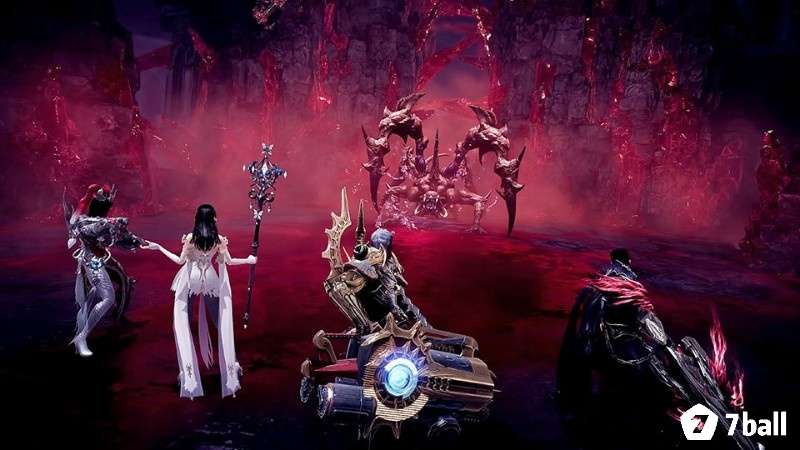 Tổ đội chiến đấu với boss lớn trong Lost Ark ở hoạt động endgame