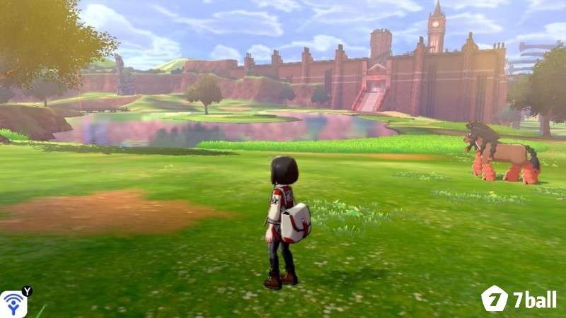 Người chơi khám phá Wild Area và tham gia Max Raid trong Pokémon Shield