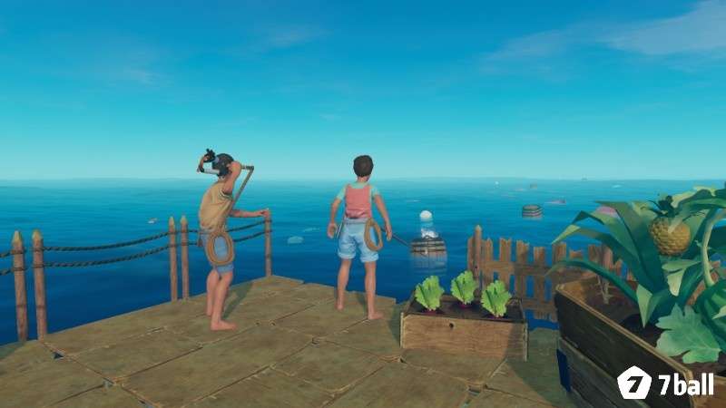Game Raft có cốt truyện lấy bối cảnh sau trận đại hồng thủy đã nhấn chìm thế giới