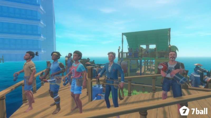 Chế độ chơi co-op trong Raft giúp bạn có thể chơi cùng bạn bè và những người chơi khác