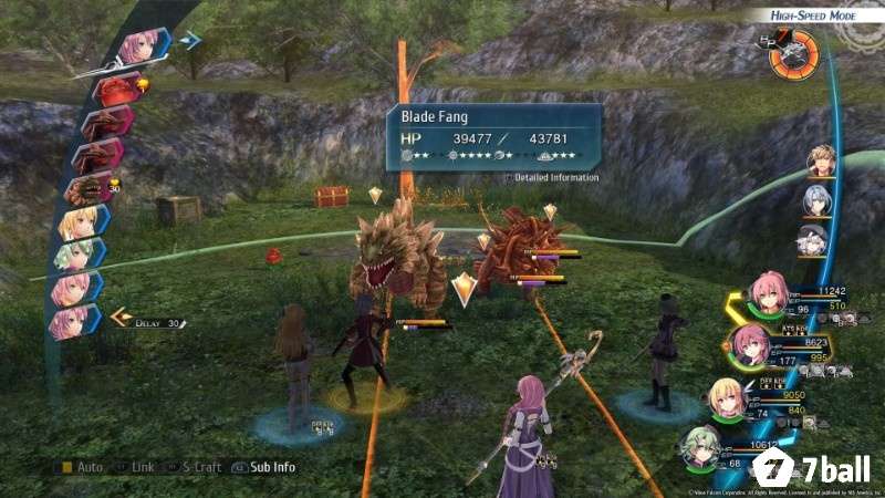 Đồ họa anime trong Trails of Cold Steel IV