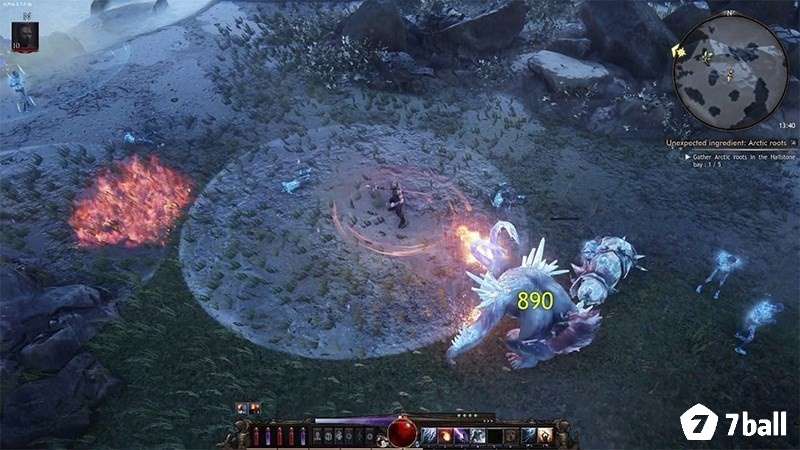 Nhân vật chính trong Wolcen đối mặt bóng tối giữa chiến trường hỗn loạn