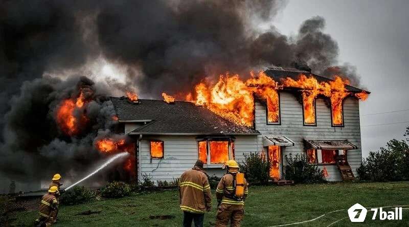 Hình ảnh lửa tượng trưng cho sự tức giận và nguy cơ bùng nổ trong các mối quan hệ