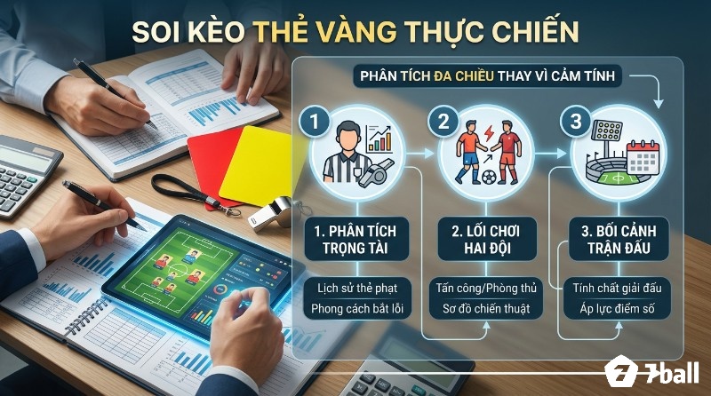 Phân tích soi kèo thẻ vàng thực chiến đa chiều 3 yếu tố: trọng tài, lối chơi hai đội, bối cảnh trận đấu, được thực hiện trên dữ liệu