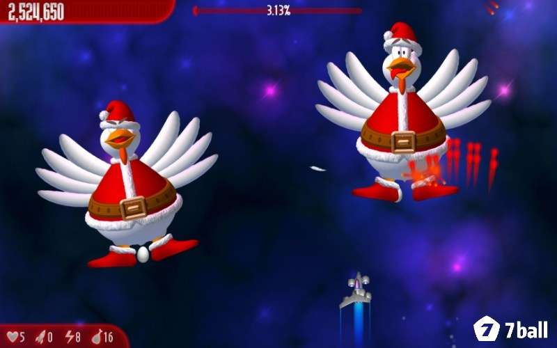 Chicken Invaders 3 game bắn gà ngoài hành tinh trên trình duyệt