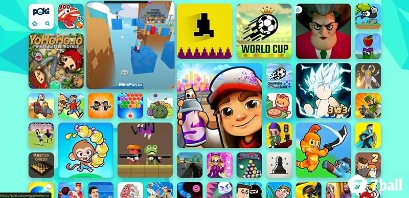 Game online không cần cài đặt, chơi trên trình duyệt cực cuốn