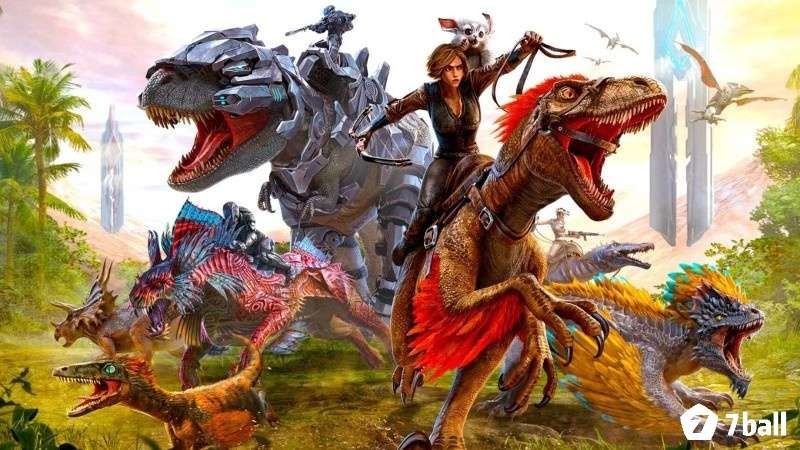 RK Survival Evolved Mobile với khủng long và căn cứ sinh tồn