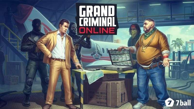 rand Criminal Online với nhân vật lái xe trong thành phố mở