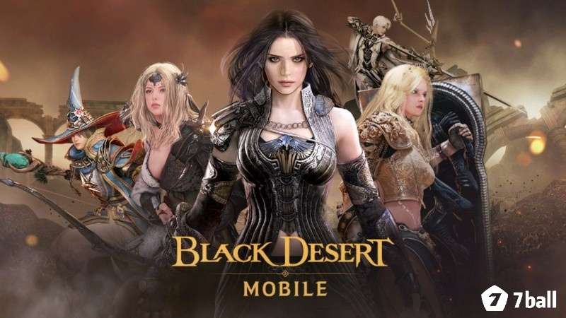 Black Desert Mobile với nhân vật chiến đấu trong MMORPG thế giới mở