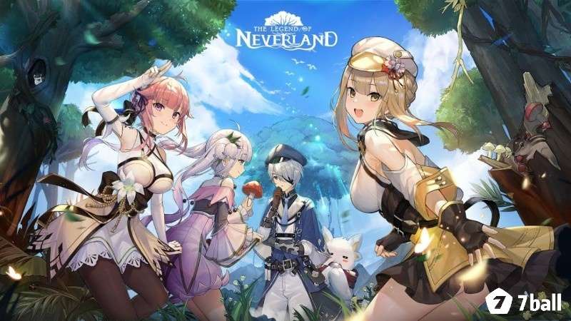 The Legend of Neverland với nhân vật anime trong thế giới fantasy