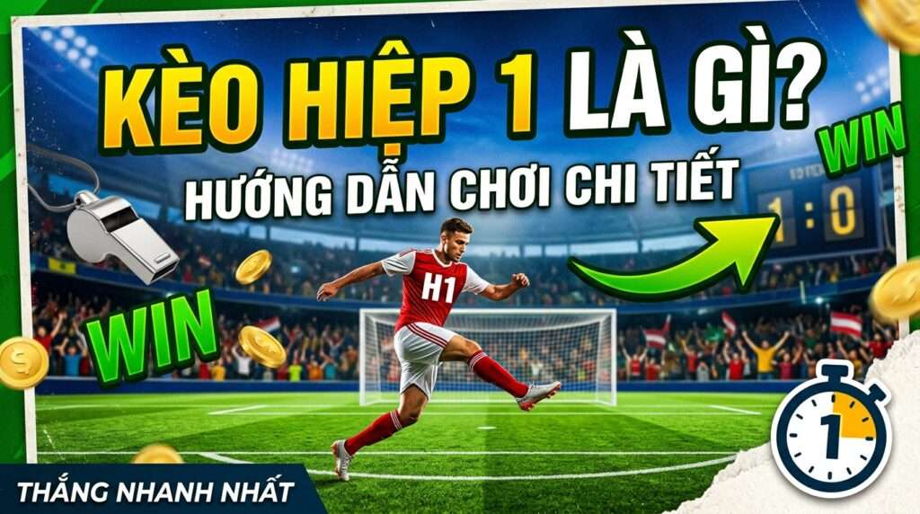 Kèo hiệp 1 là gì? Hướng dẫn chơi chi tiết, thắng nhanh nhất