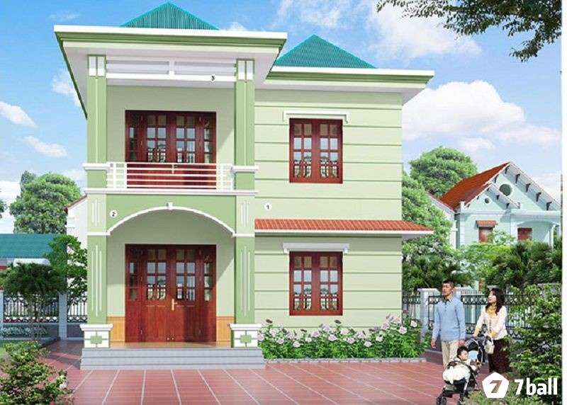 Giấc mơ thấy mình sơn nhà màu xanh lá thể hiện cho mong muốn thay đổi cuộc sống theo hướng tích cực hơn